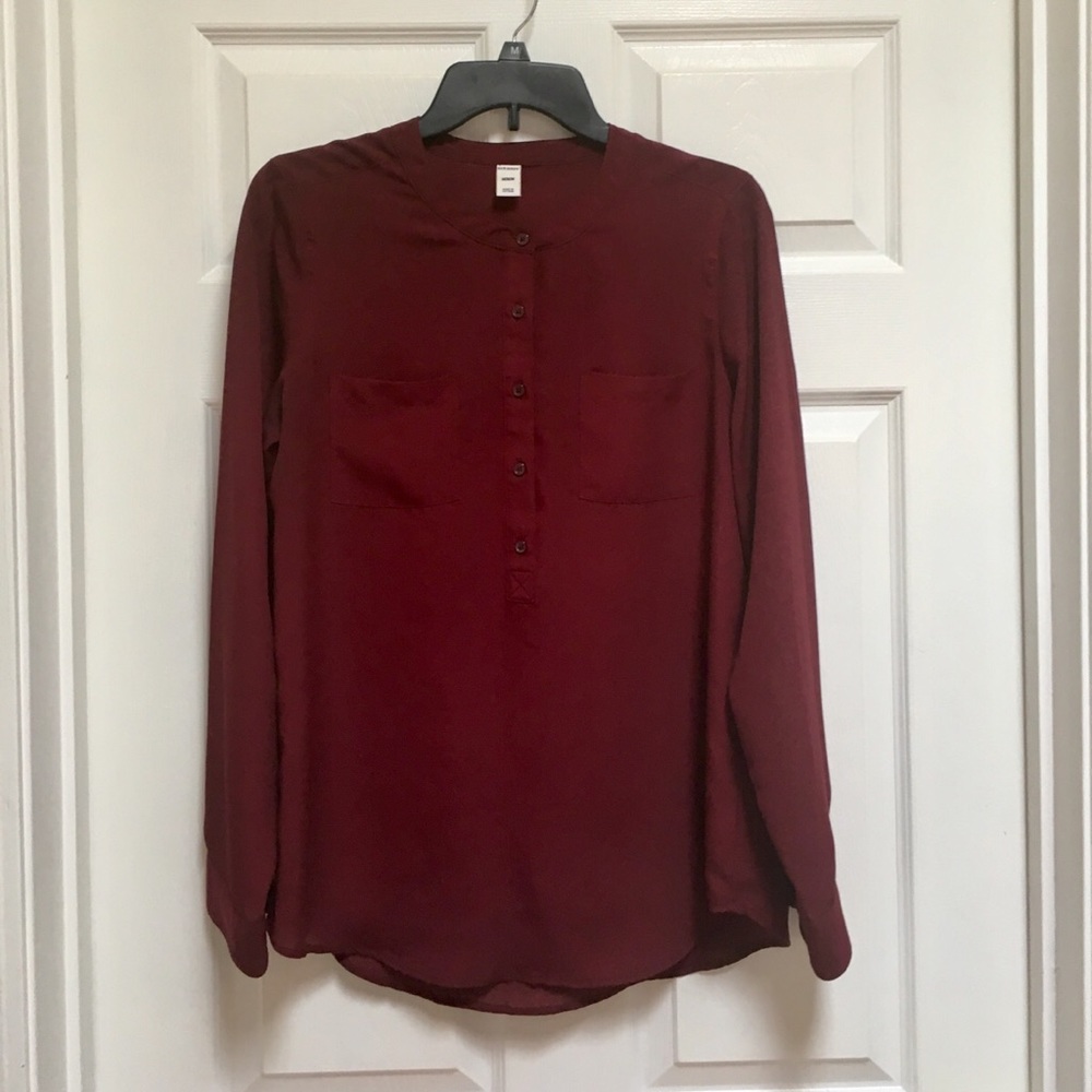 Old Navy Ox Blood Tunic